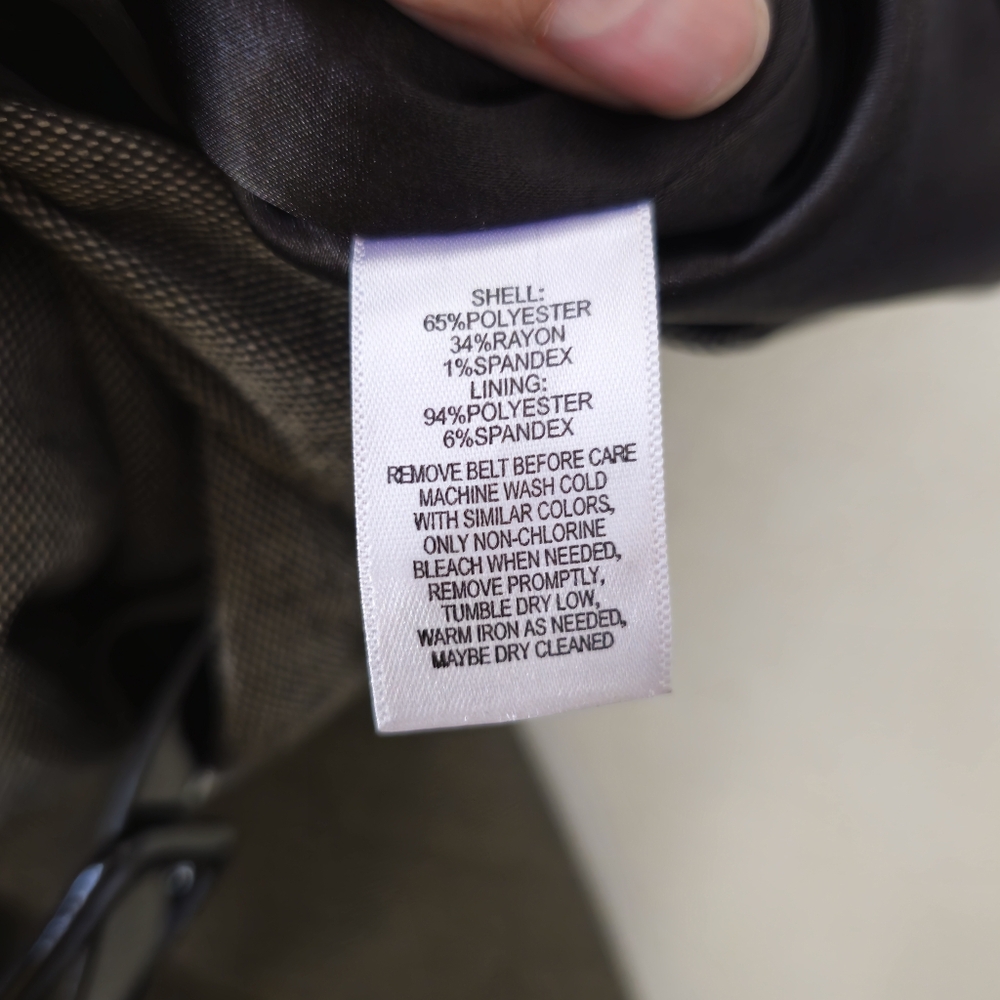 White House Black Market Elegant Gray Sleeveless Dress Size 6 - Picture 11 of 12